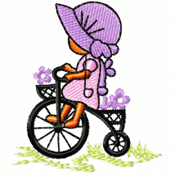 Girls Embroidery Design 1